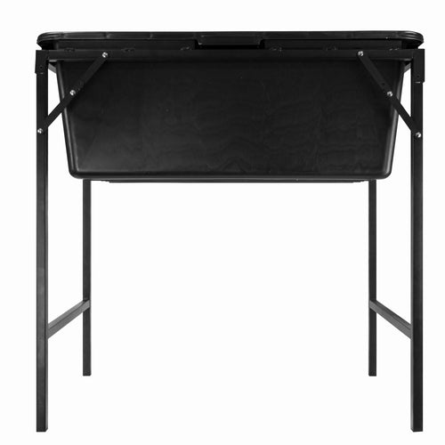 90 Litres Dog Pet Bath & Foldable Metal Stand with Drain Valve-0